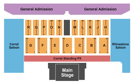 Empire Polo Field Journey Seating Chart